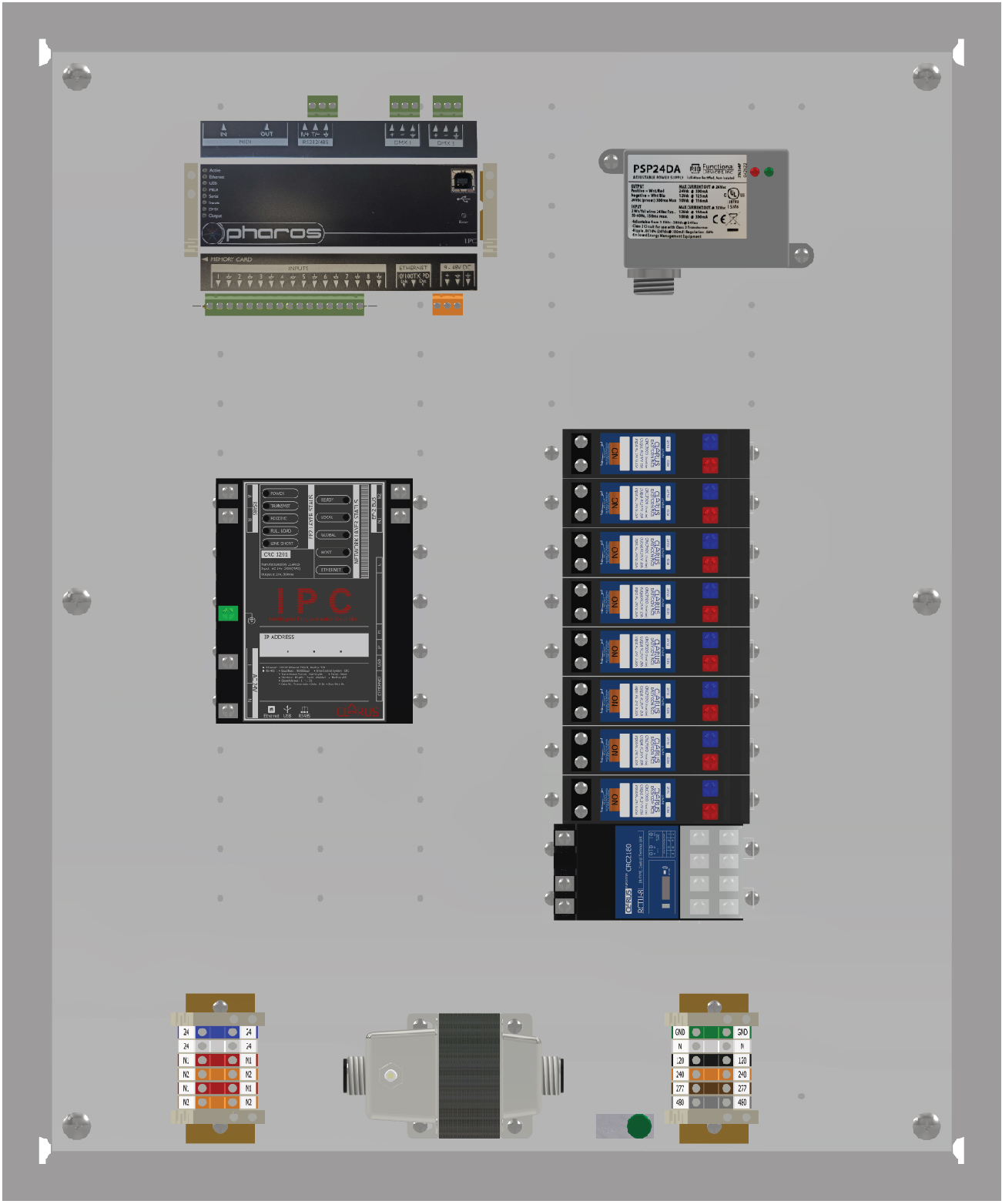 NexLight DMX Series Panel, 1 Universe Control