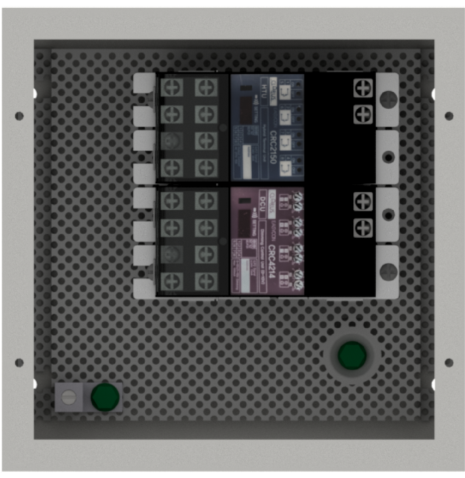 RC Series Room Control Panel (4 Zone ON/OFF with 0-10 DIM)