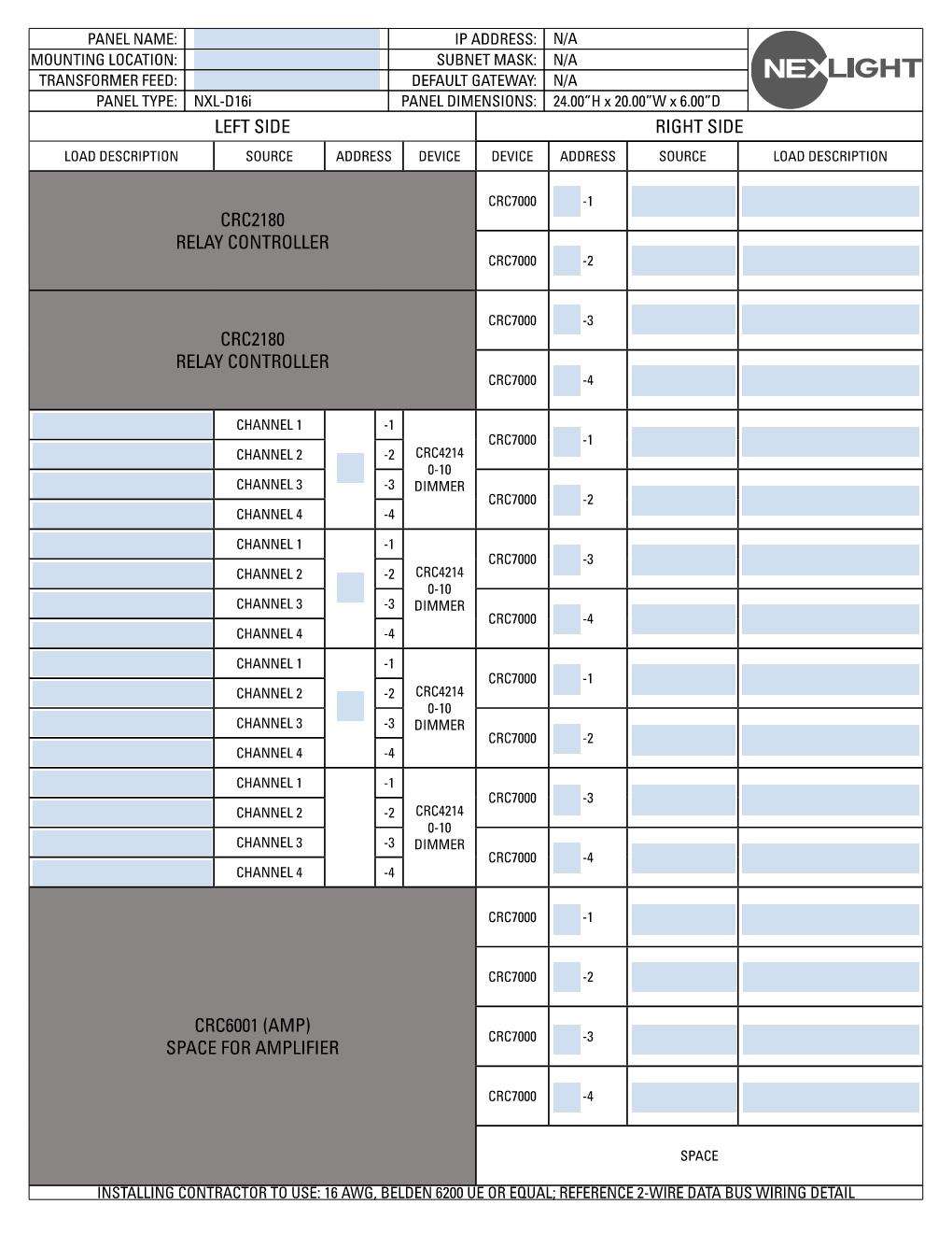 NexLight Lighting Control Systems